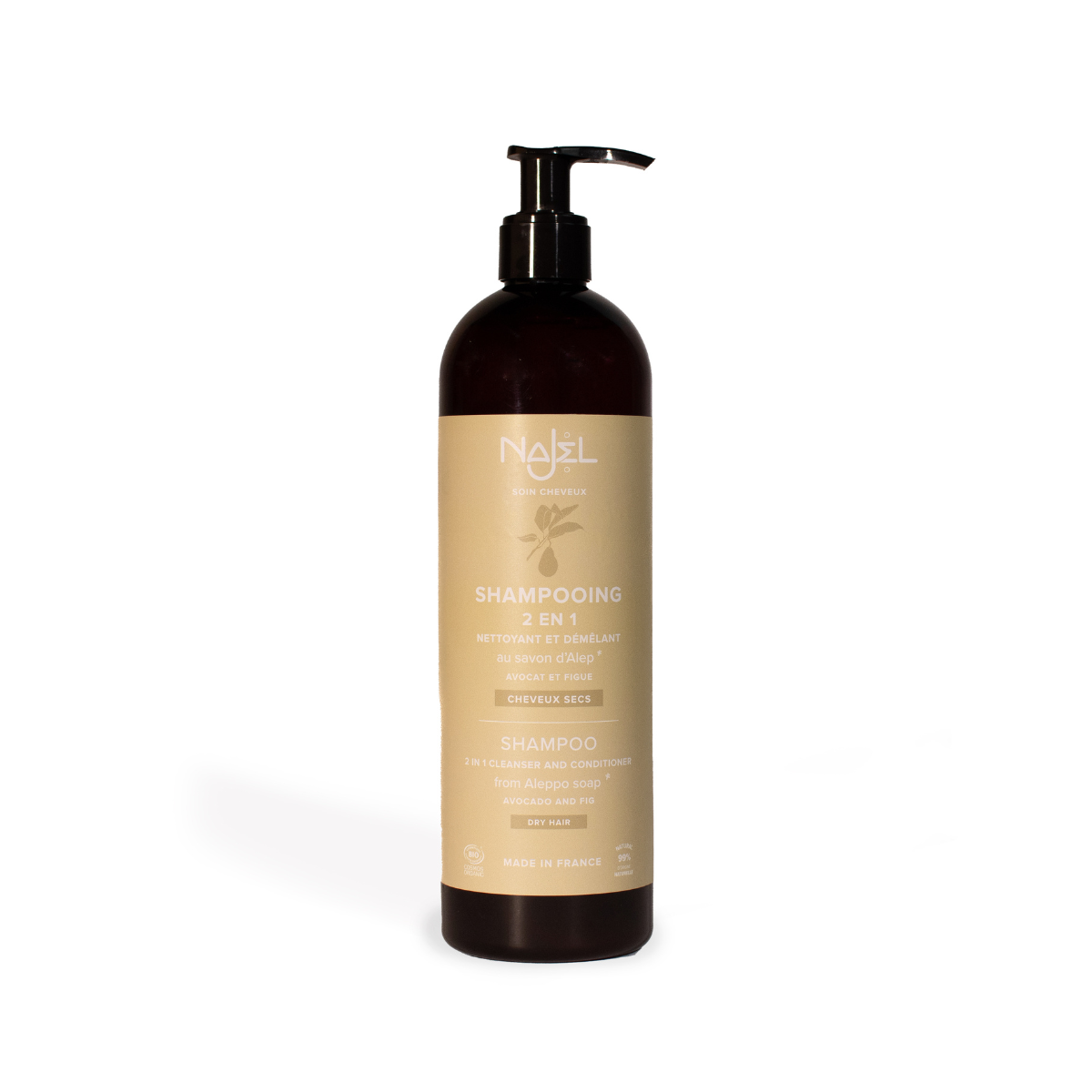 Najel Aleppo Aleppo shampoo droog haar 500 Milliliter