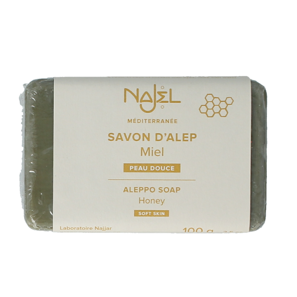 Najel Aleppo Aleppo zeep honing 100.00 Gram