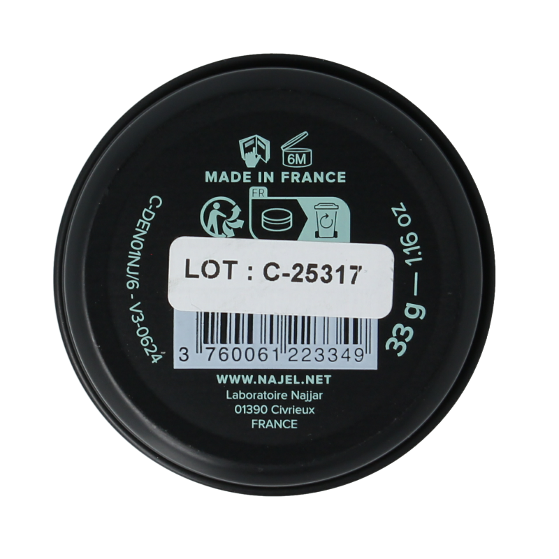 Najel Aleppo Aleppo solid charcoal toothpaste 33 Gram