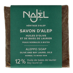 Najel Aleppo Aleppo zeep olijf olie 12% 200.00 Gram