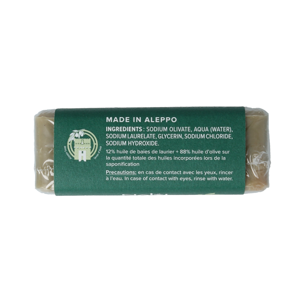 Najel Aleppo Aleppo zeep laurier olie 12% 100.00 Gram
