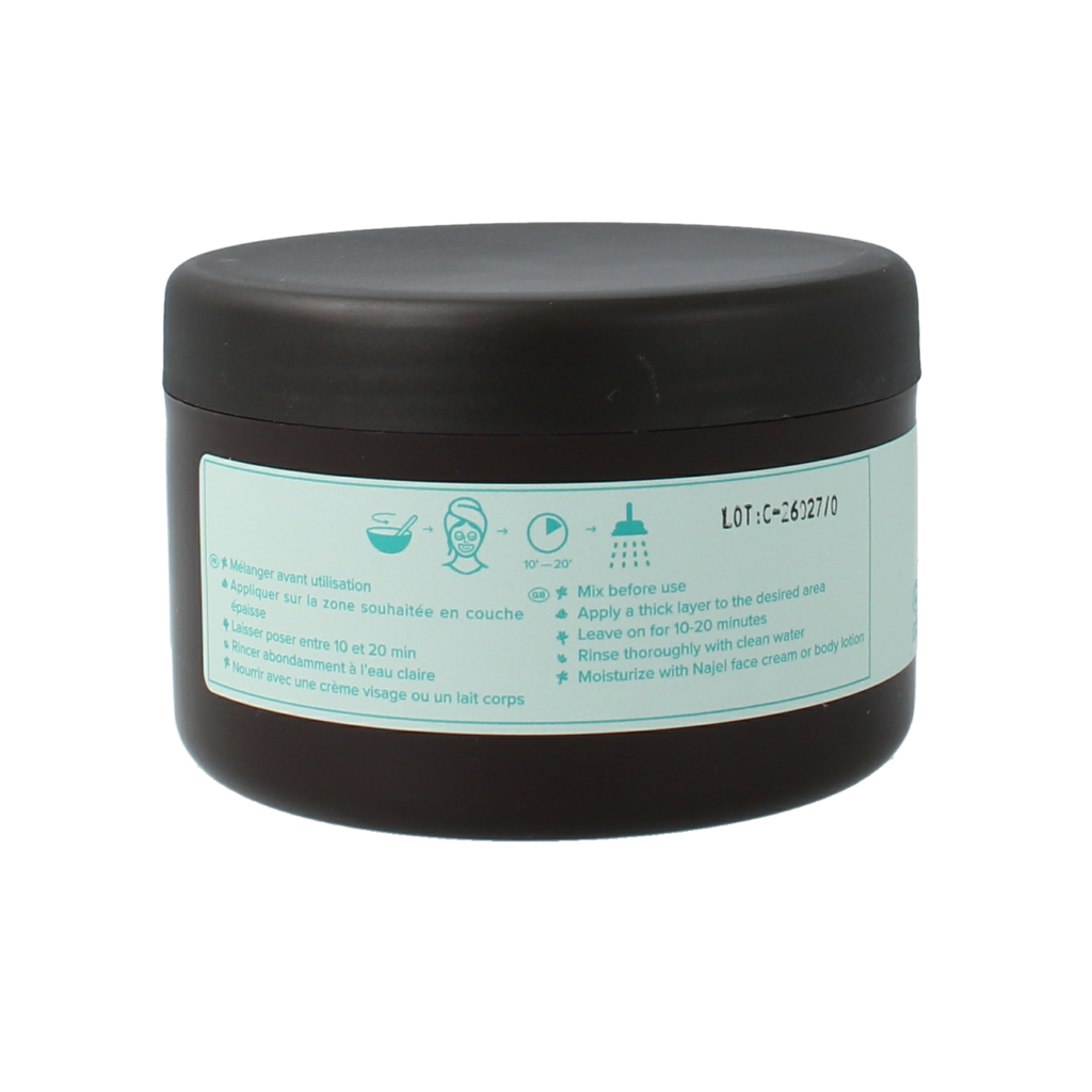 Najel Aleppo Aleppo masker dode zee klei 300.00 Gram