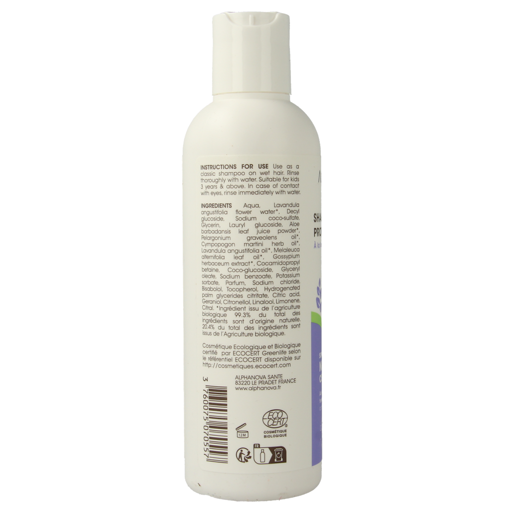Alphanova Kids Kids bio anti-head lice & nits shampoo 200.00 Milliliter
