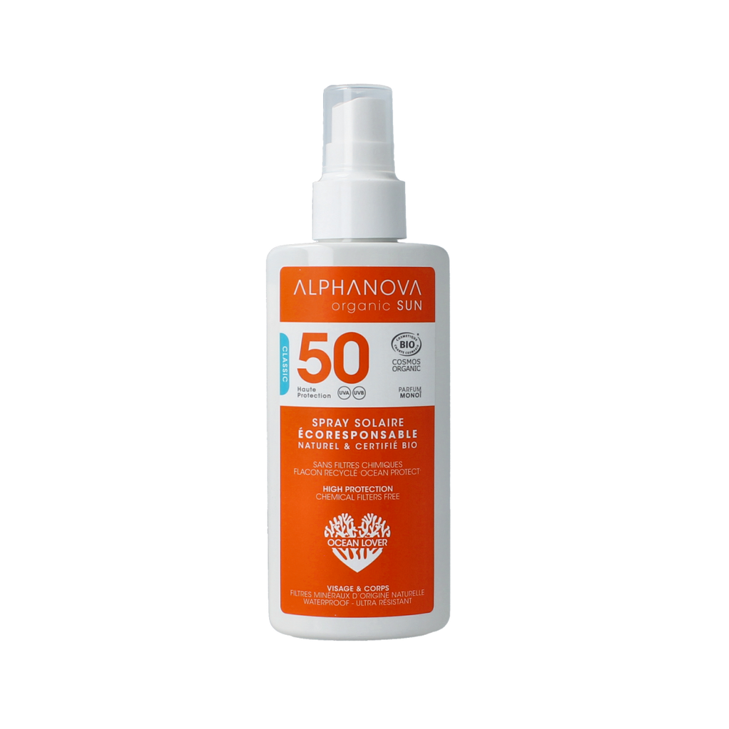 Alphanova Sun Sun spray vegan SPF50 125.00 Gram