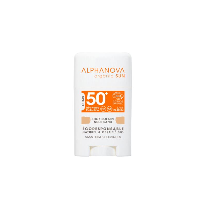 Alphanova Sun Sun bio SPF50+ face sun stick - beige 12.00 Gram