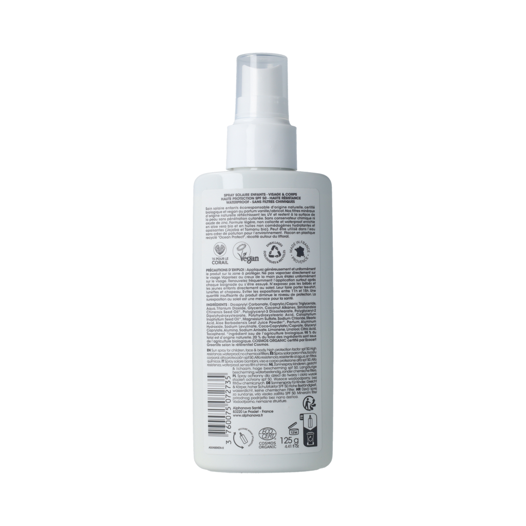Alphanova Sun Zonnespray kids SPF50  125.00 Gram