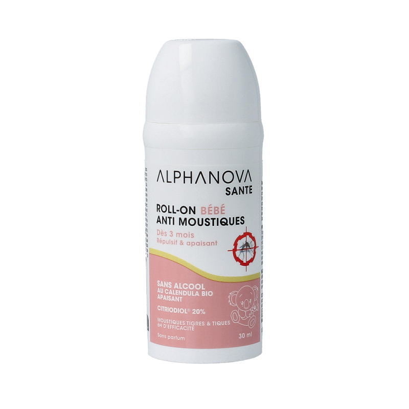 Alphanova Bebe Baby roll-on anti muggen bio 30 Milliliter