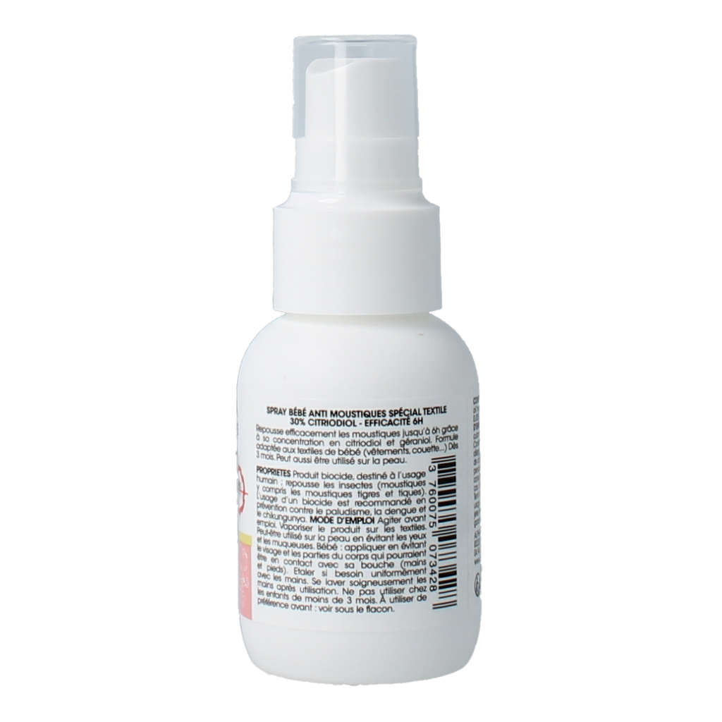 Alphanova Bebe Baby spray anti muggen bio 50.00 Milliliter