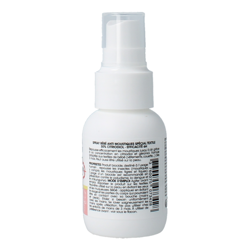 Alphanova Bebe Baby spray anti muggen bio 50.00 Milliliter