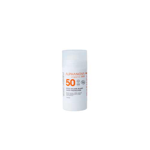 Alphanova Sun Sun stick SPF50+ blanc bio 15.00 Milliliter