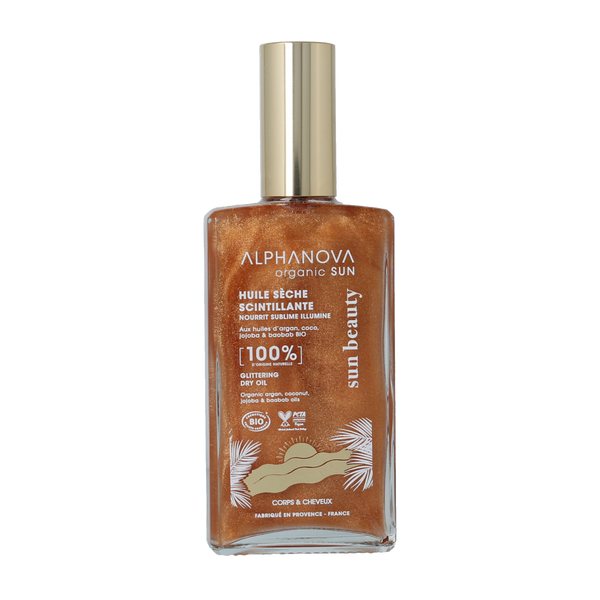 Alphanova Sun Sun glittering dry oil bio 100.00 Milliliter