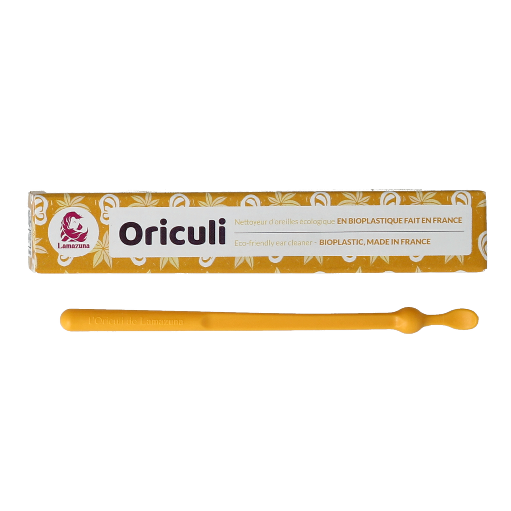 Lamazuna Bioplastic oriculi yellow 1.00 Stuks