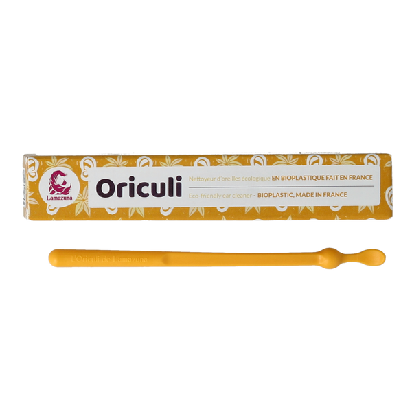 Lamazuna Bioplastic oriculi yellow 1.00 Stuks