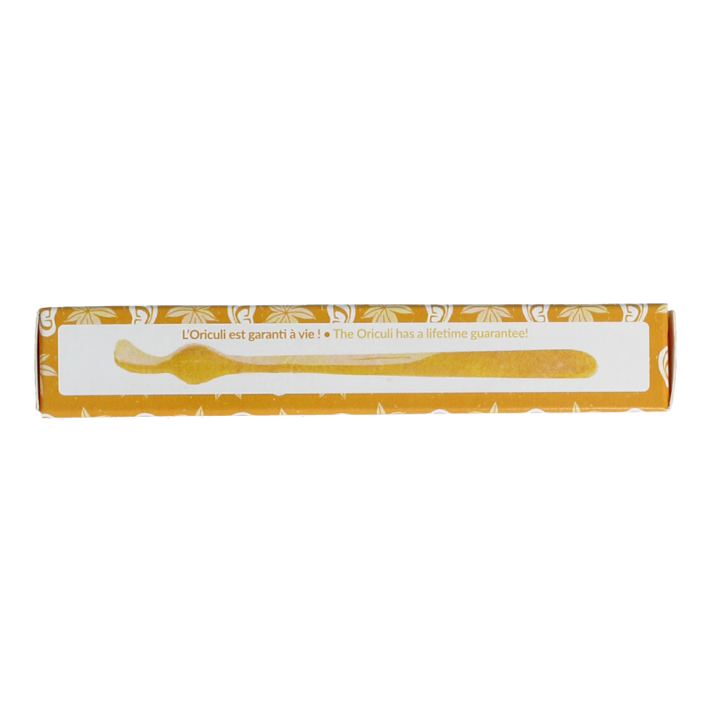 Lamazuna Bioplastic oriculi yellow 1 Stuks