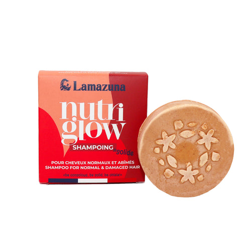Lamazuna Shampoo bar normaal haar - nutriglow 70.00 Gram