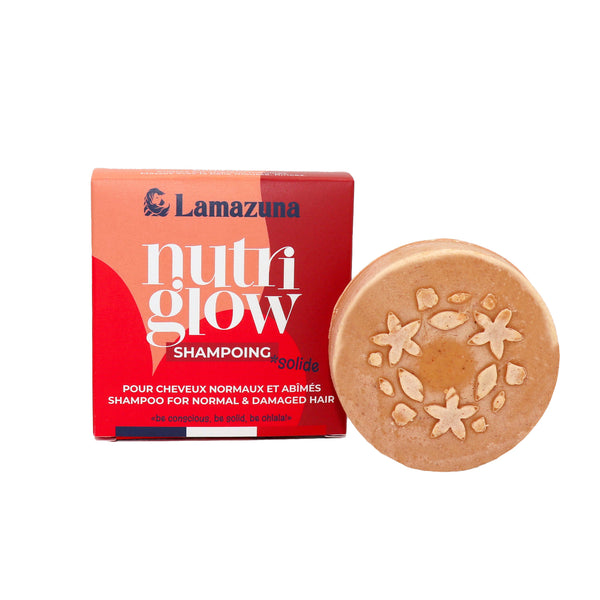 Lamazuna Shampoo bar normaal haar - nutriglow 70.00 Gram