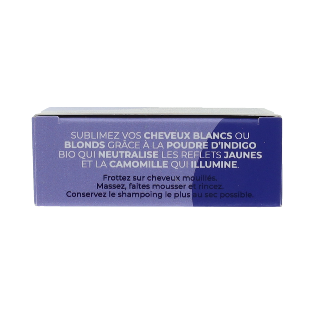 Lamazuna Shampoo bar white hair d'indigo powder 70.00 Gram
