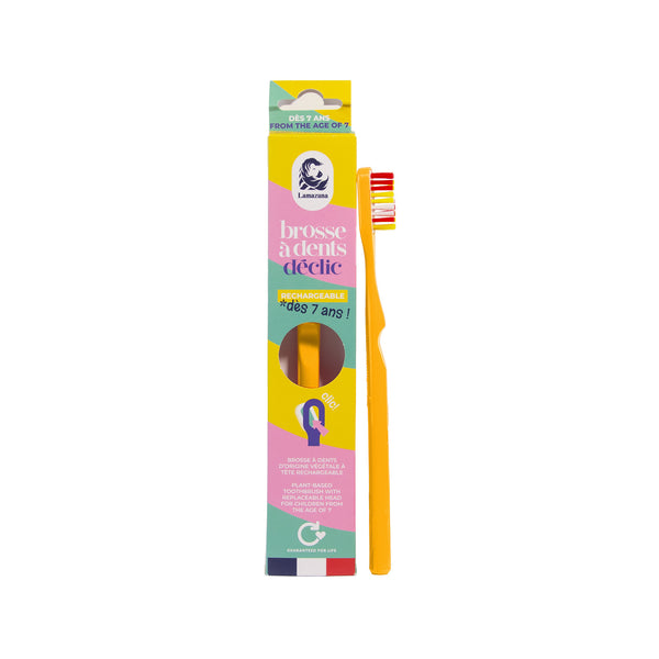 Lamazuna Toothbrush kids yellow 1.00 Stuks