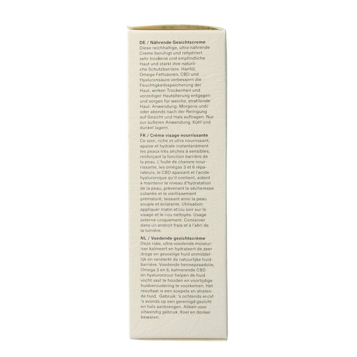 Hemptouch Nurturing face cream 50.00 Milliliter