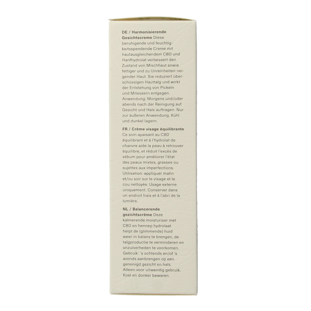 Hemptouch Balancing face cream 50.00 Milliliter