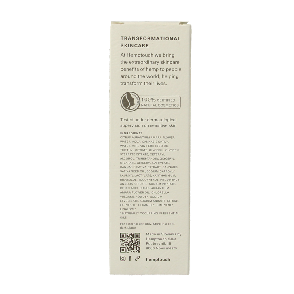 Hemptouch Balancing face cream 50.00 Milliliter