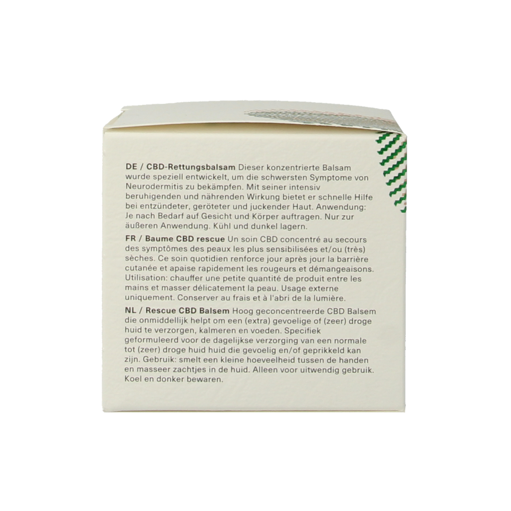 Hemptouch CBD rescue skin balm eco design 50.00 Milliliter