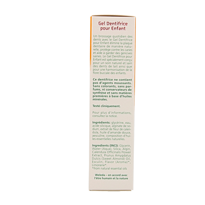 Weleda Oral care kinder tandpasta 50 Milliliter