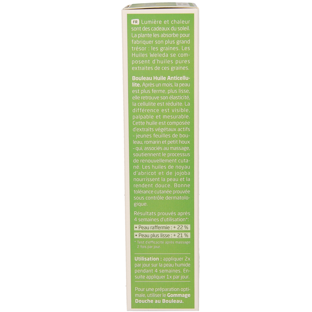 Weleda Berken anti cellulite olie 100.00 Milliliter