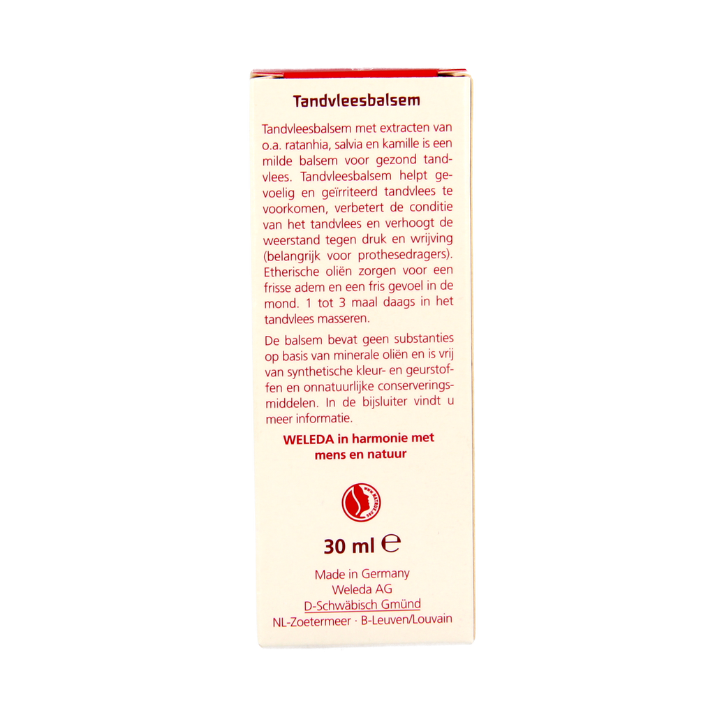 Weleda Oral care tandvlees balsem 30.00 Milliliter