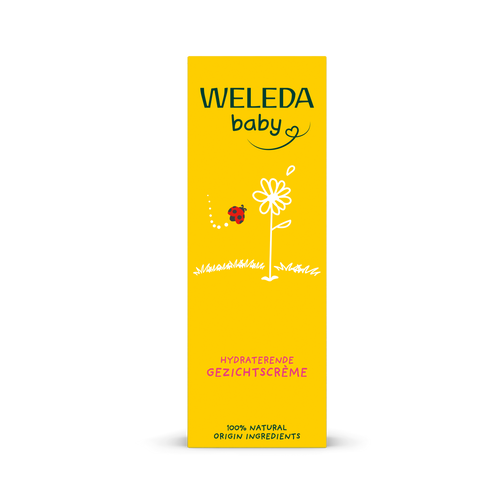 Weleda Calendula baby gezichtscreme 50.00 Milliliter
