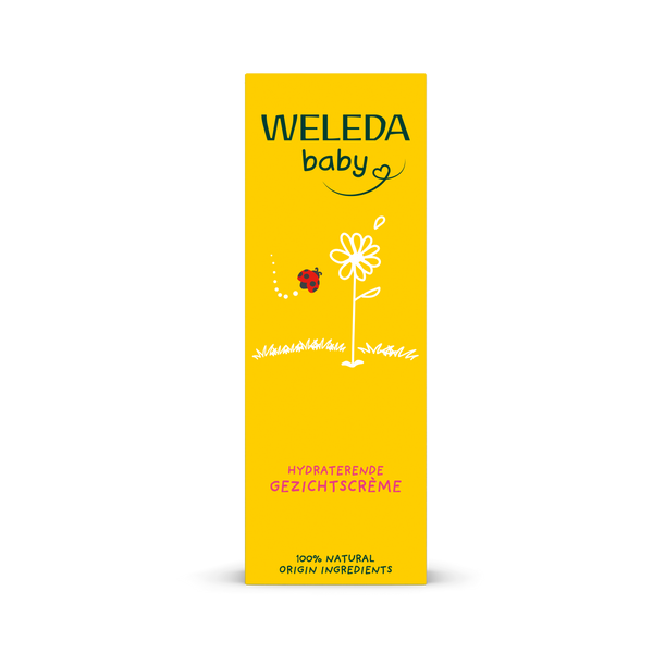 Weleda Calendula baby gezichtscreme 50.00 Milliliter