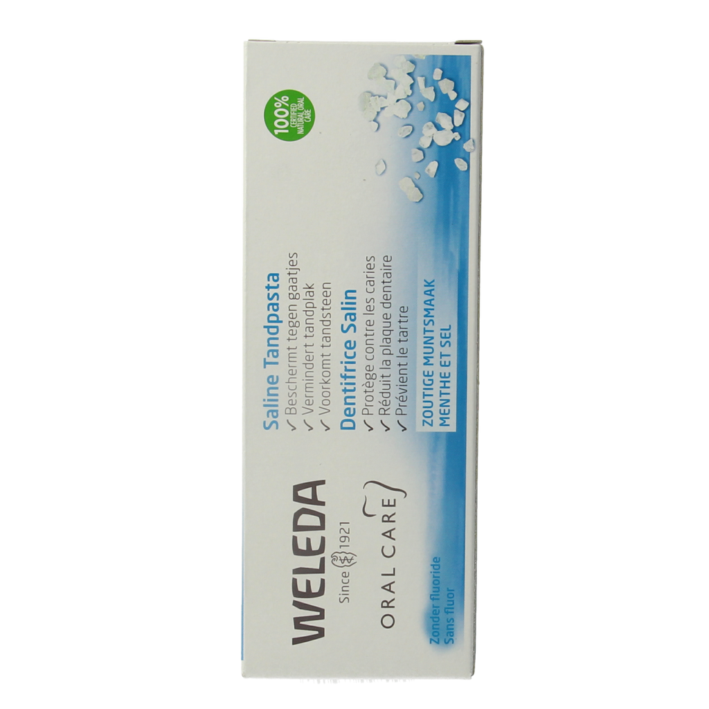 Weleda Oral care saline tandpasta 75.00 Milliliter