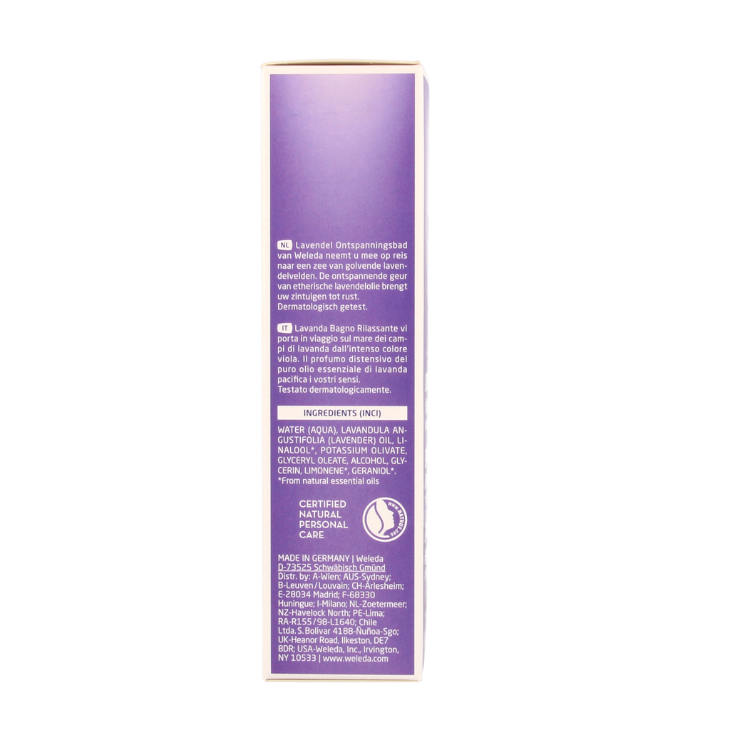 Weleda Lavendel ontspanningsbad 200.00 Milliliter