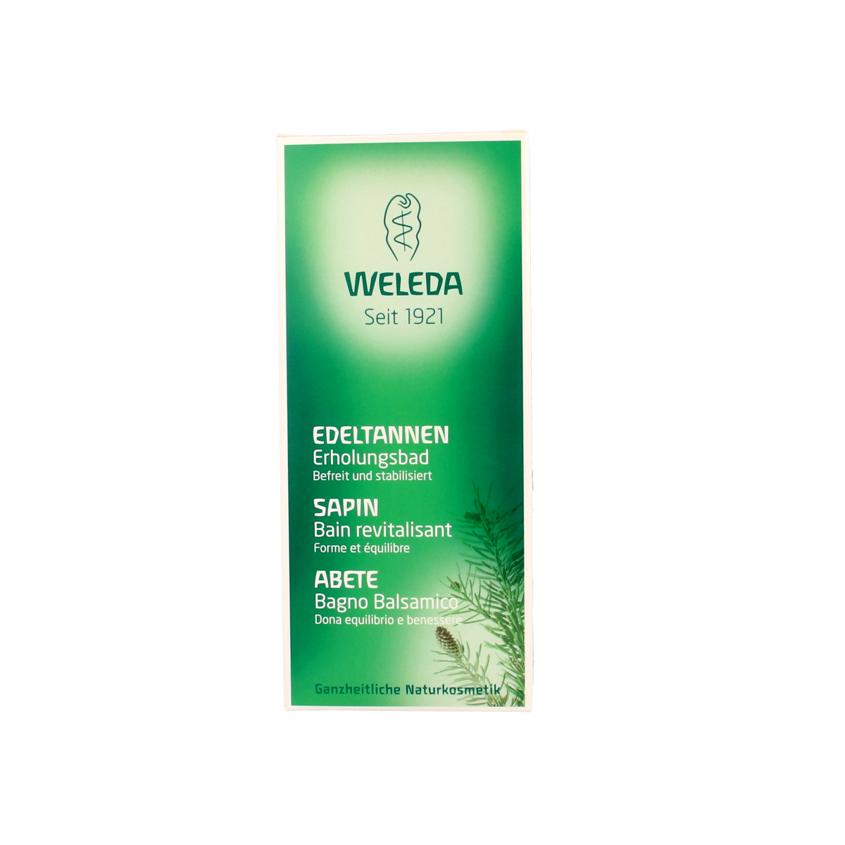Weleda Zilverspar bad verkwikkend 200.00 Milliliter