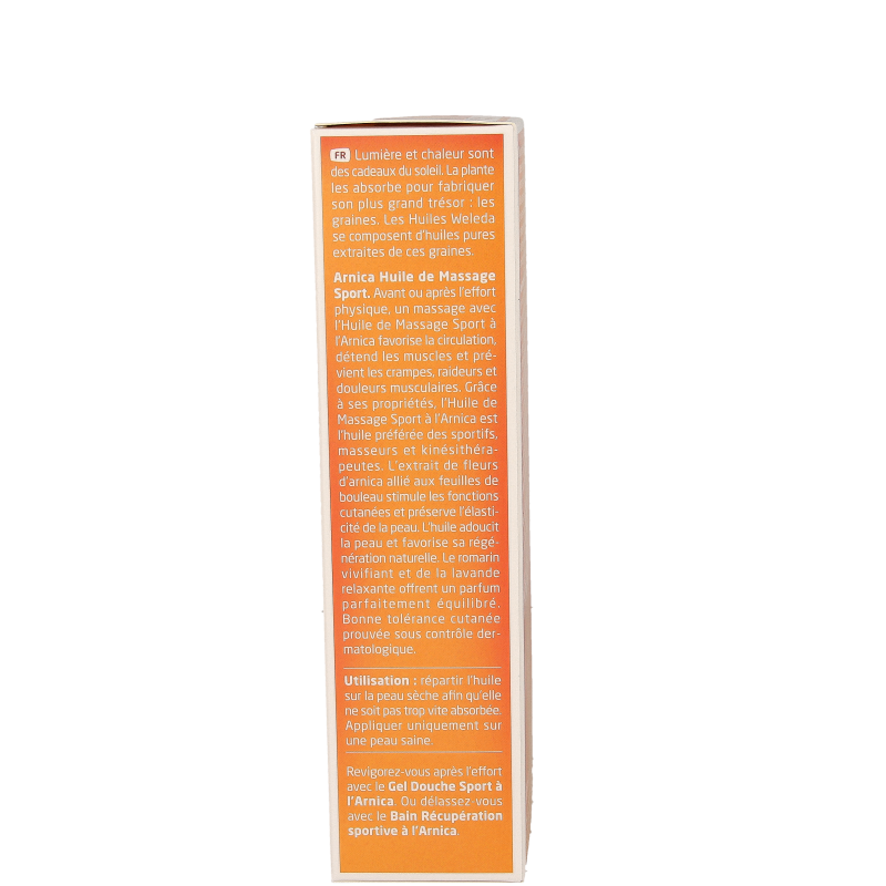 Weleda Arnica sport massageolie 200 Milliliter