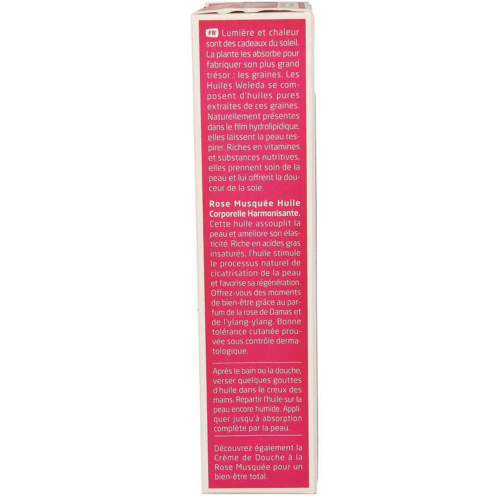 Weleda Wilde rozen harmoniserende body olie 100.00 Milliliter