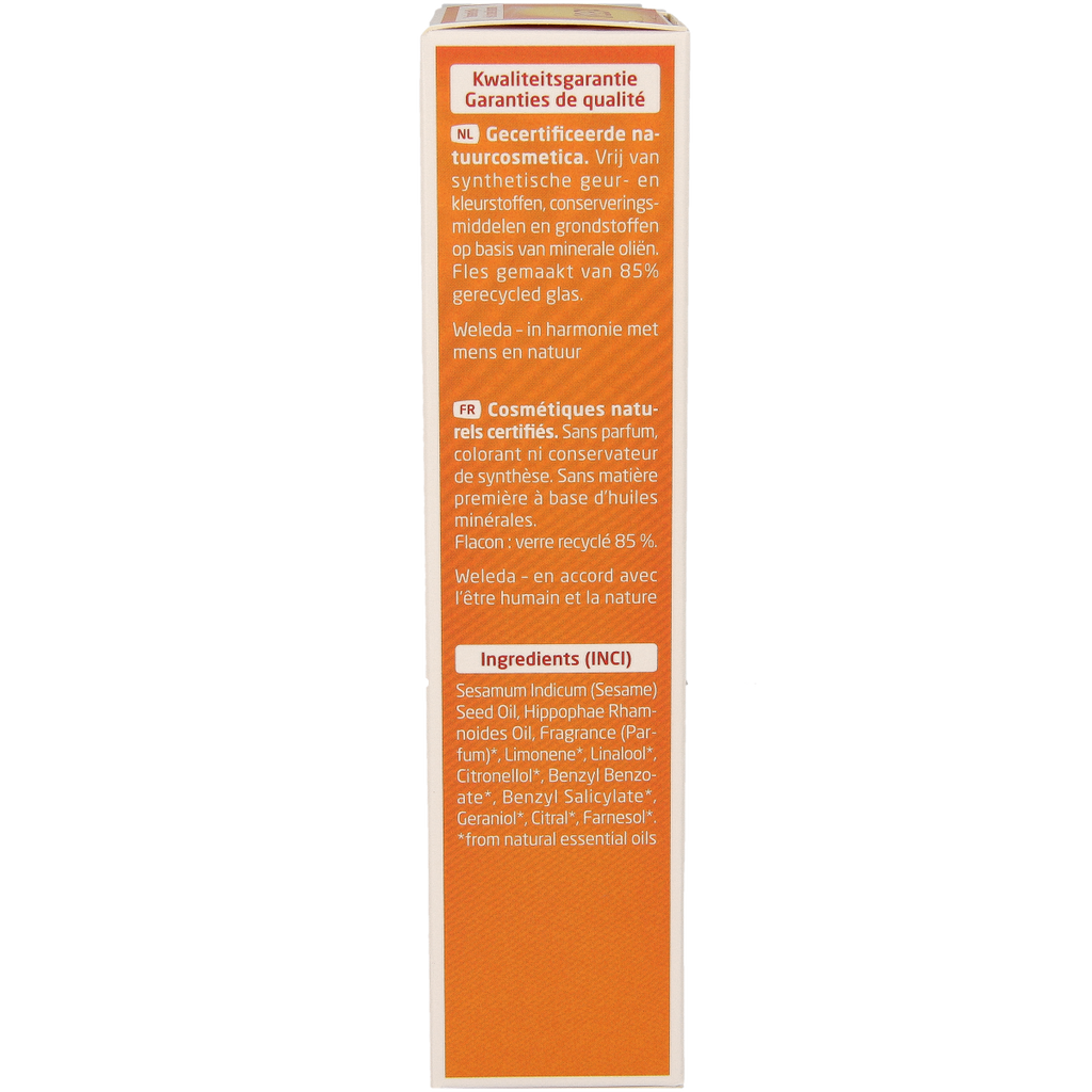 Weleda Duindoorn vitaliserende body olie 100.00 Milliliter