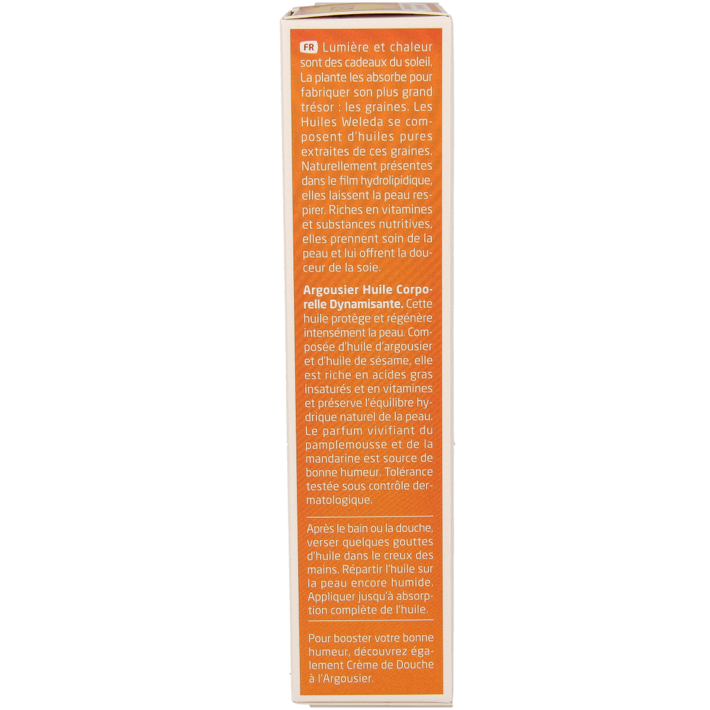 Weleda Duindoorn vitaliserende body olie 100.00 Milliliter