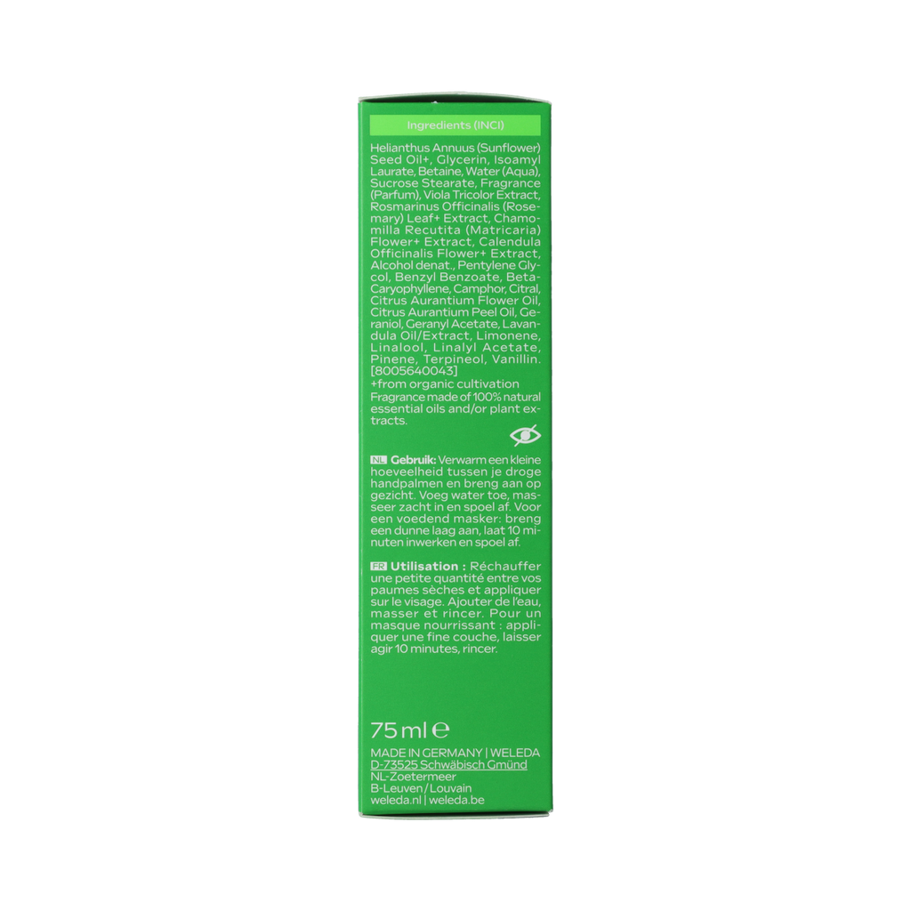 Weleda Skin food voedende reinigingsgel 75.00 Milliliter