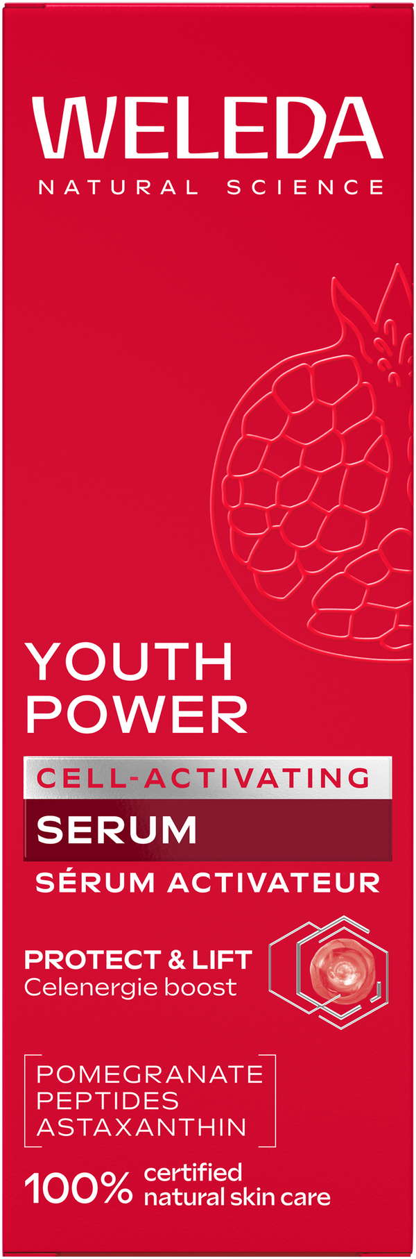 Weleda Youth power serum granaatappel astaxanthine 30.00 Milliliter