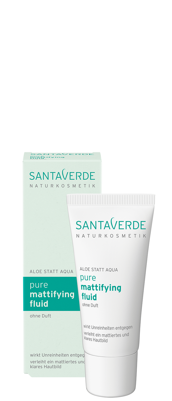 Santaverde Pure matterende creme zonder parfum 30.00 Milliliter