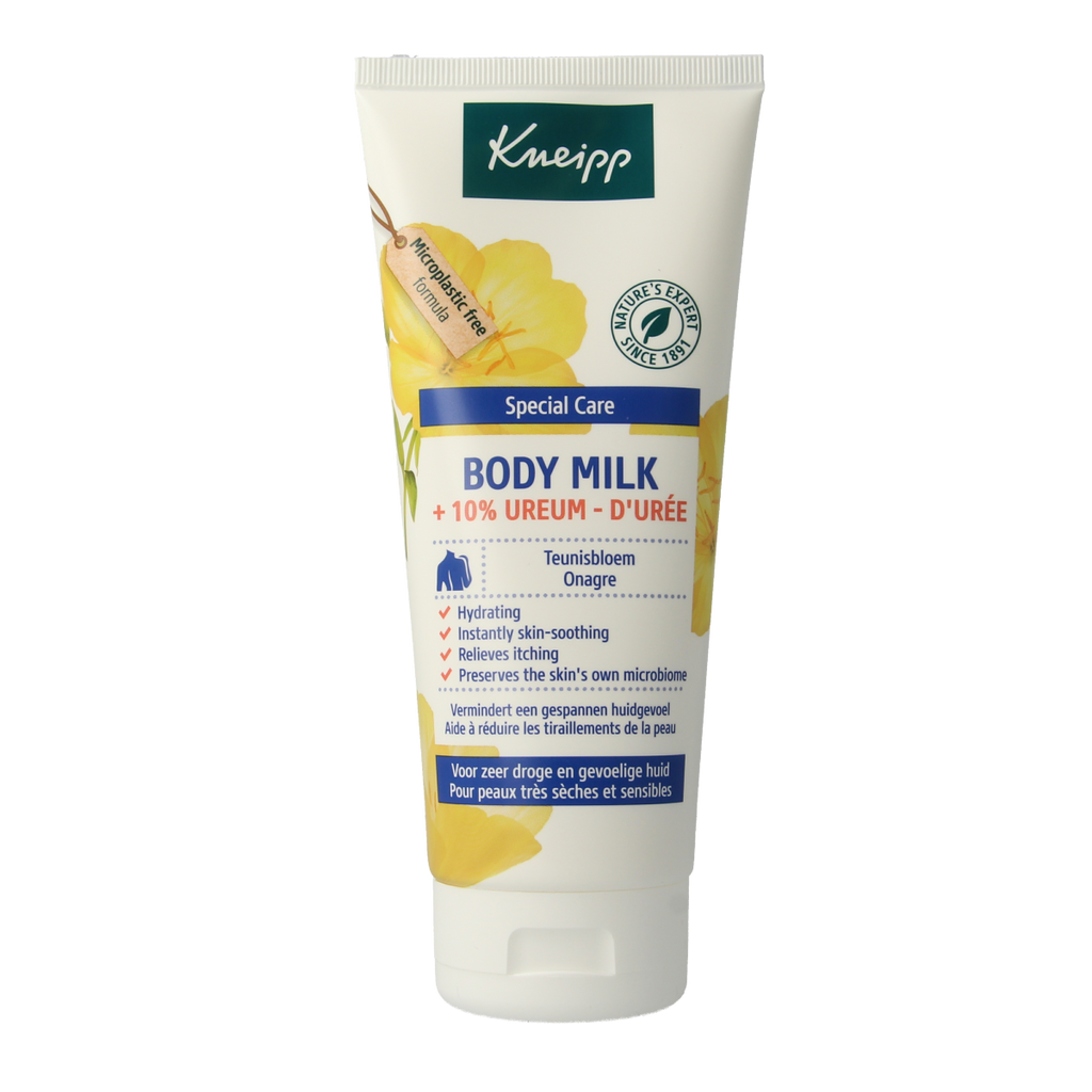 Kneipp Special care body milk +10% ureum teunisbloem 200.00 Milliliter