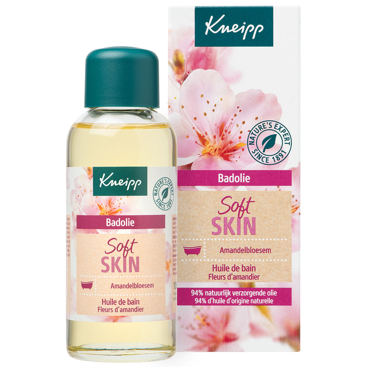 Kneipp Soft skin badolie amandelbloesem 100.00 Milliliter