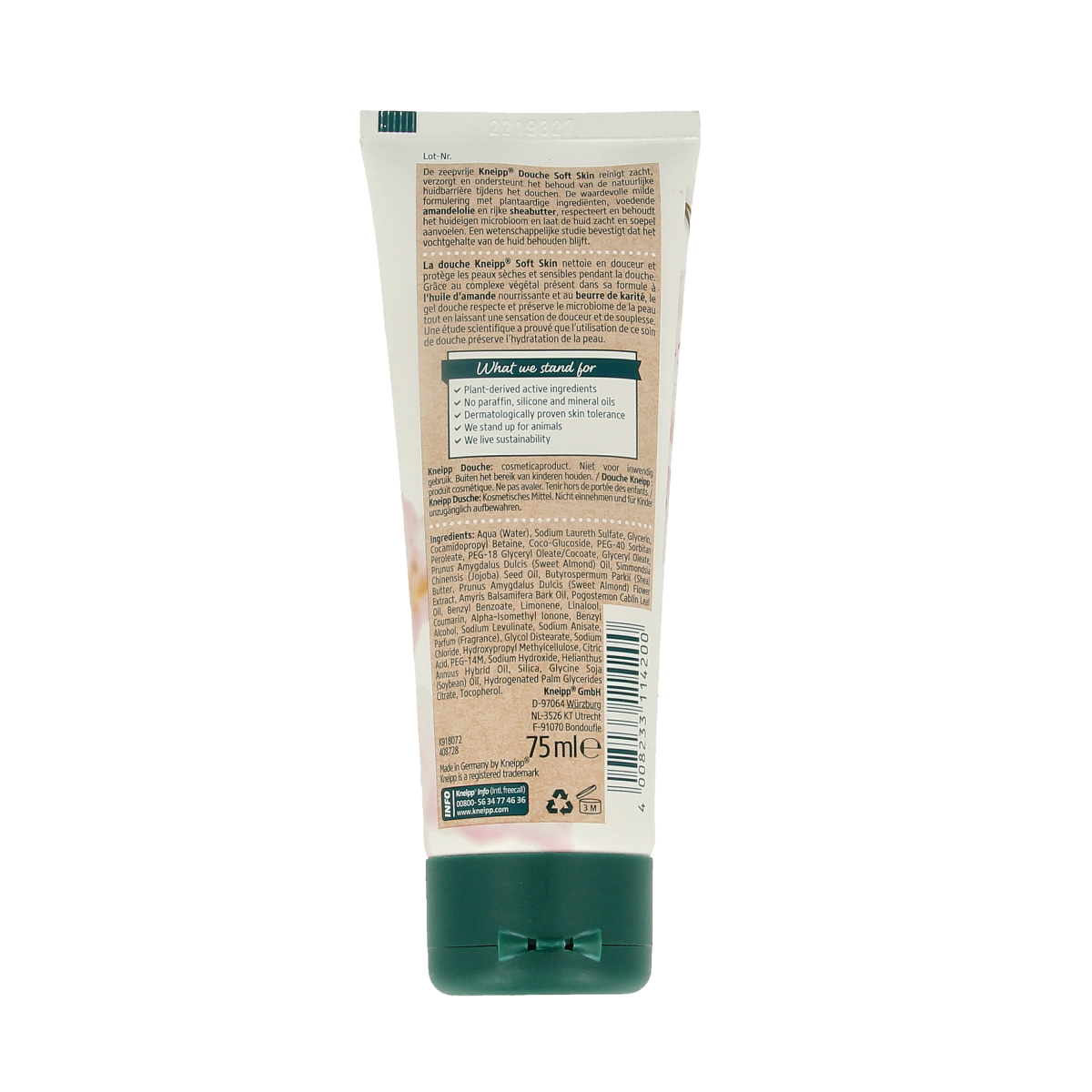 Kneipp Amandel douche mini 75.00 Milliliter
