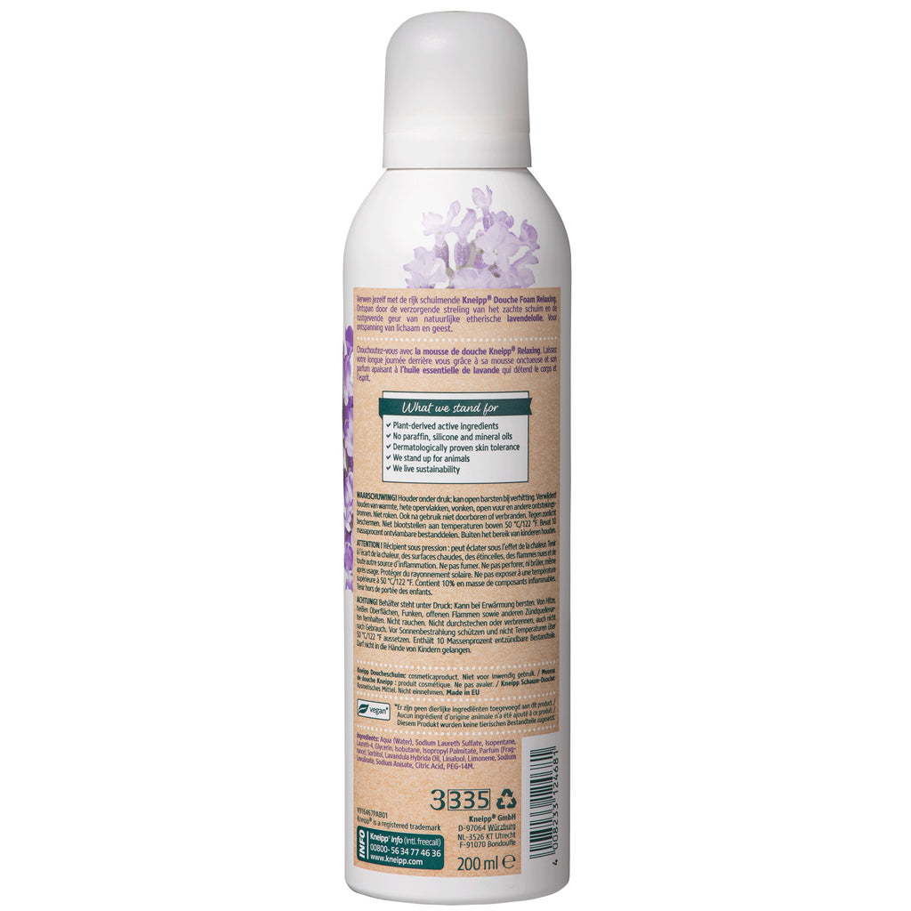 Kneipp Douche foam relaxing lavendel 200.00 Milliliter