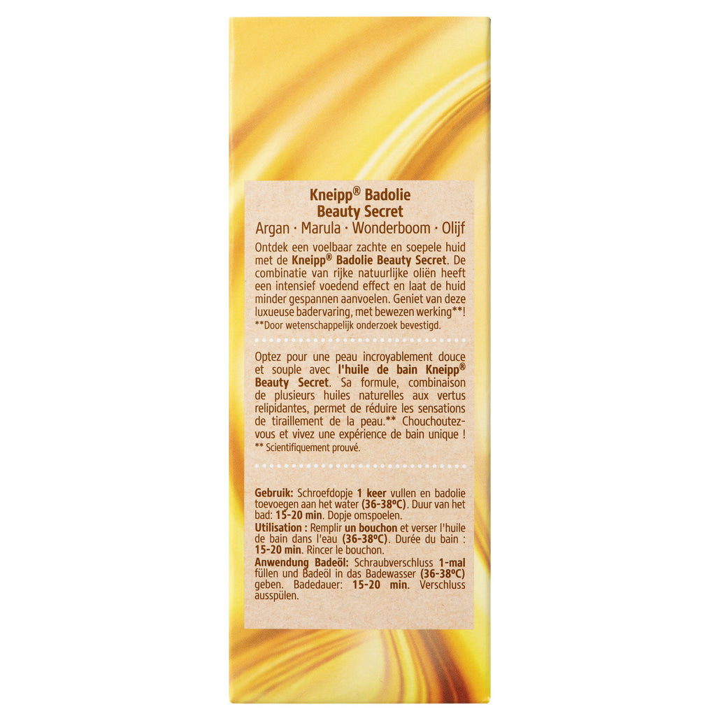 Kneipp Beauty secret badolie olijf 100.00 Milliliter