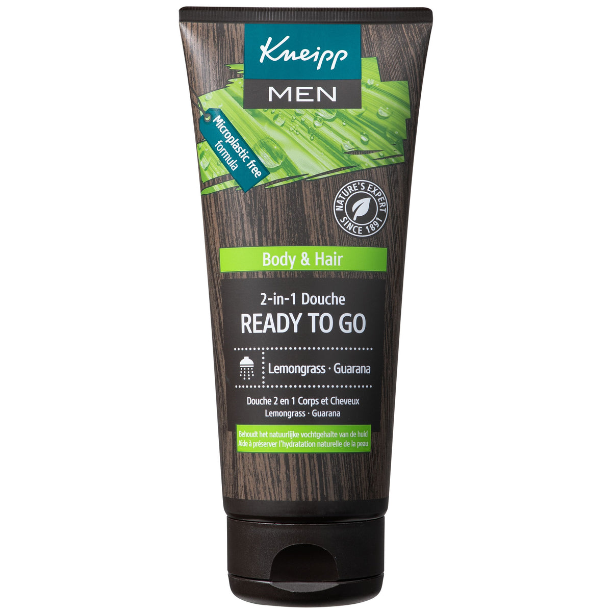 Kneipp Men body & hair 2-in-1 douche ready to go 200.00 Milliliter