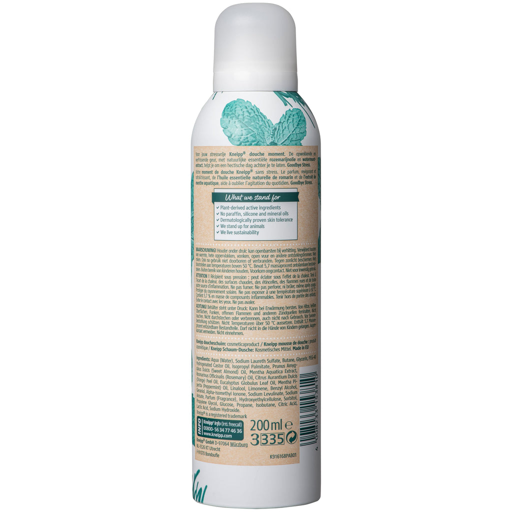 Kneipp Goodbye stress douchefoam 200.00 Milliliter