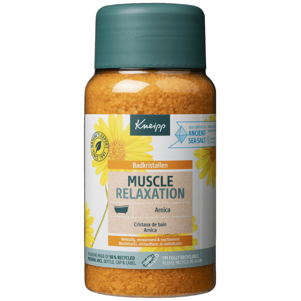 Kneipp Badkristal muscle relaxation arnica 600.00 Gram