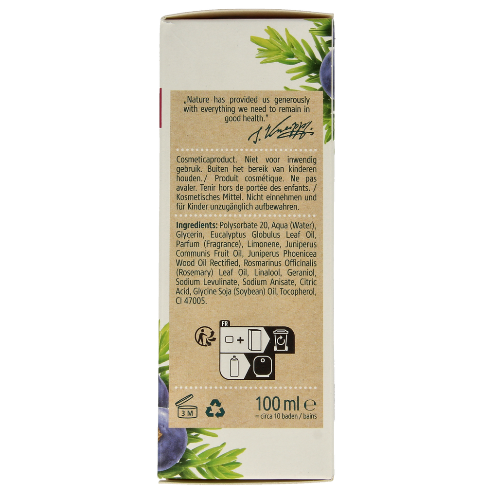 Kneipp Muscle soothing badolie jeneverbes 100.00 Milliliter